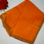 Space Silk With Work Sarees-MB349 - Image 4