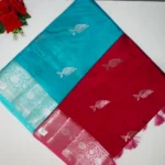 Basic Russain Crape Sarees-MB352