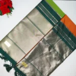 Narayana Pattu With Temple Border Sarees-MB359