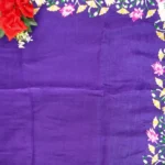 Space Silk With Embroidery Work Sarees-MB361 - Image 2