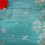 Vintage Checks Pattu Sarees-MB363 - Image 2