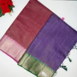 Wintage Checks Basic Raw Mango Sarees-MB378