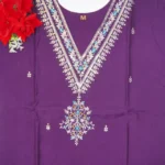 Masleen Silk Party Ware Dresses -MB386 - Image 2