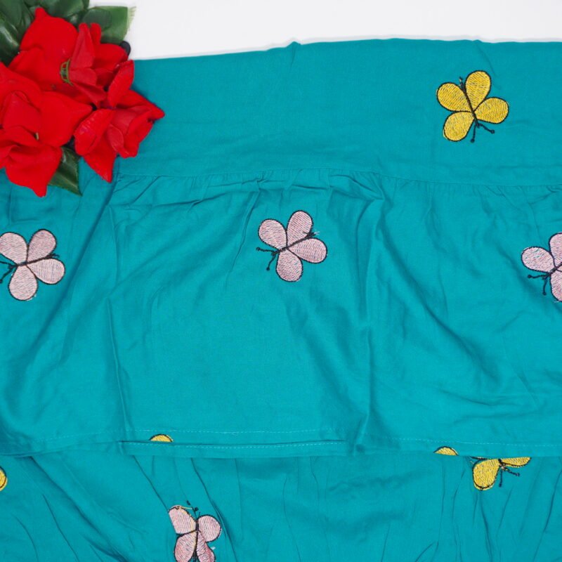 Butterfly Work Rayon Umbrella Cut Tops-MB387(M-XXL) - Image 4