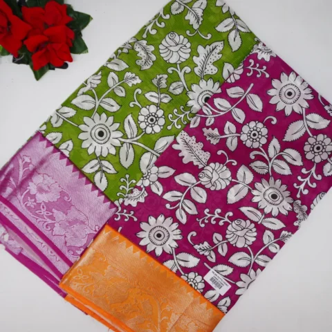 Mangalagiri Digital Pattu Sarees-M003 (008)