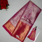 Basic Kanchi Pattu Sarees -MB401 - Image 4