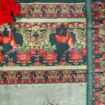 Kasturi Pure Digital Marshmellow Sarees -MB404 - Image 2