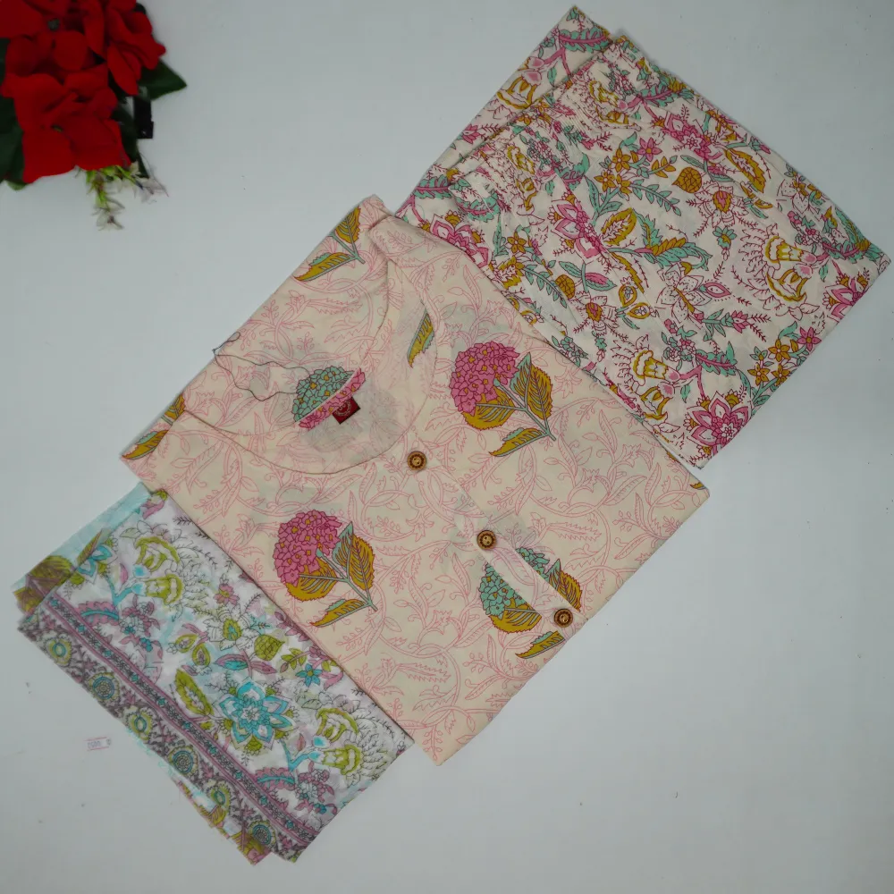 408 (1) Cotton 3Peace Set Dreses-MB408(M-XXL) - Image 1