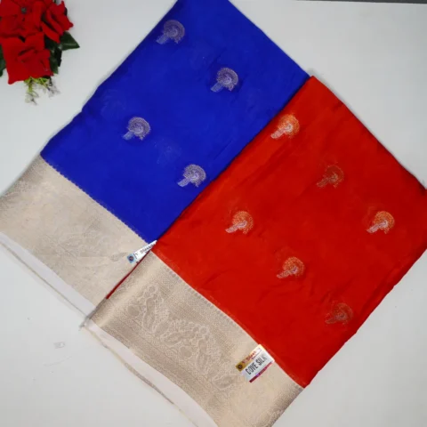 Dove Silk With allover Butties -MB551(414)