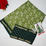 Vatika  Pochampalli Kalanjali silk Sarees -MB416 - Image 4