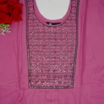 Rayon Umbrella Designer Tops (Baby Pink Special)-MB417(XL-42) - Image 2