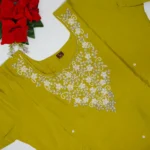 Roman Silk Party Ware Dresses-MB419(L-40) - Image 2