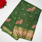 Kit Kat Silk With Tissue Pochampalli Border -MB429 - Image 3