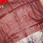 Soft Glossy Silk Sarees -MB430 - Image 3