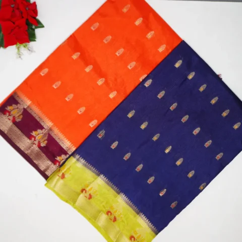 Basic Raw Mango With Pattu Border-MB549(435)