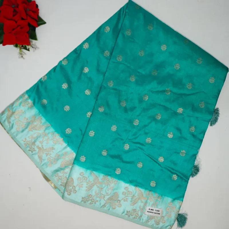 Basic Russain Crape Sarees-MB548(436) - Image 4