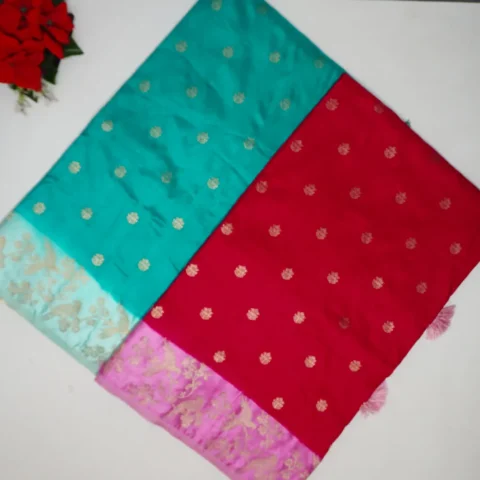 Basic Russain Crape Sarees-MB548(436)