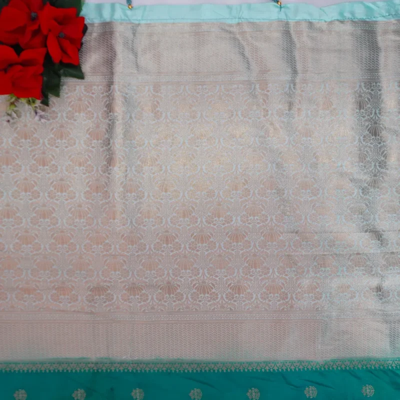 Basic Russain Crape Sarees-MB548(436) - Image 3