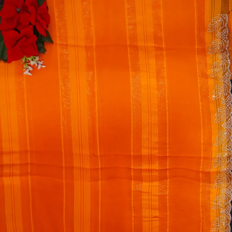 Rangoli Silk With Sirosky Stone Sarees-MB438 - Image 3