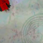 Crape Georgette Lace Border Sarees-MB445 - Image 2