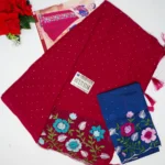 Crape Georgette Sarees-MB449 - Image 4