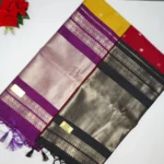 Narayana Pattu With Temple Border Sarees-MB454