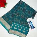 Cobra With Honey Silk Sarees-MB459 - Image 2
