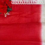 Marshmallow  Silk With Checks-MB460(366) - Image 2