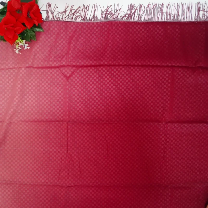 Glossy Silk With Work Blouse-MB323(464) - Image 2