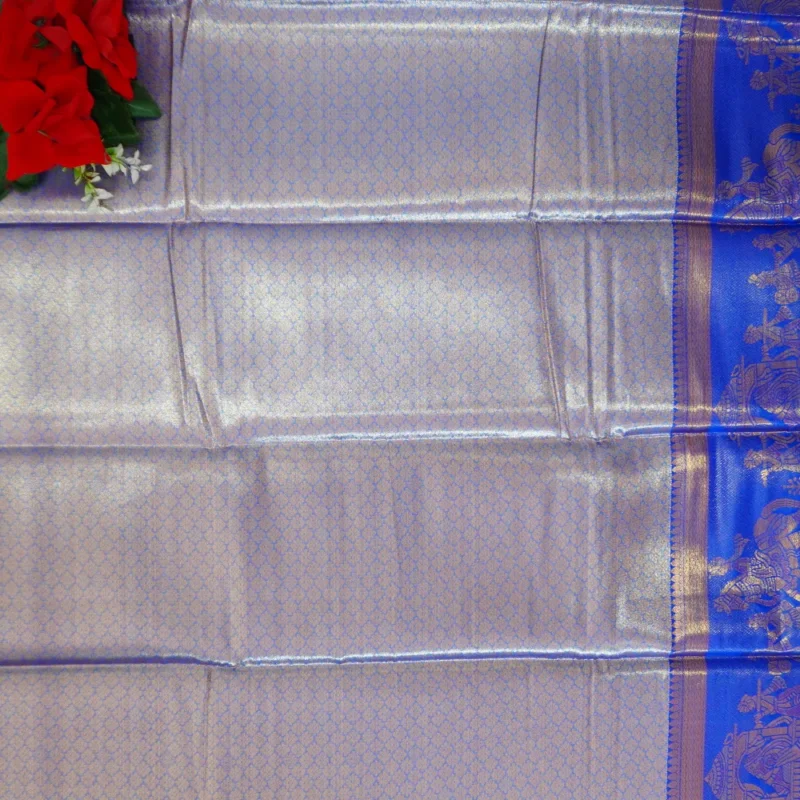 Pallaki Border Fancy Sarees-MB546(485) - Image 2