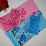 Digital Georgette With Work Blouse-MB489