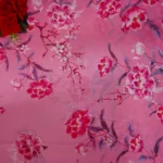 Digital Georgette With Work Blouse-MB489 - Image 3