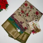 Pure Bengal Muslin Silk Sarees-MB491 - Image 4