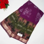 Tie And Die Mangalagiri Silk Sarees -MB492