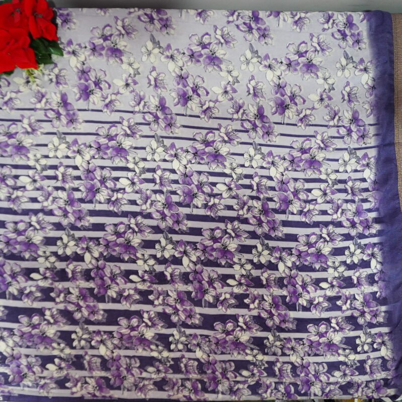 Vatica Bella Crushed Sarees -MB319(497) - Image 2