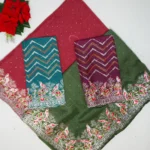 Luxury Silk With Embroidary-MB501