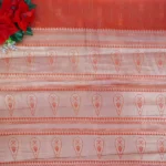 Russin Crape Saree In Checks -MB518 - Image 2