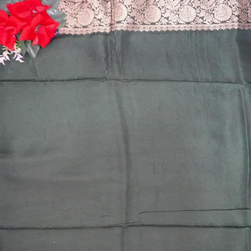 Pure Raw Mango Georgette  Sarees-MB543(520) - Image 2