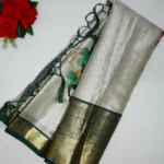 Bresh Paint Pattu Sarees-MB523 - Image 4