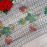 Bresh Paint Pattu Sarees-MB523 - Image 3