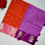 Pure Raw Mango Silk Sarees-MB525