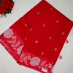 Basic Russain Crape Silk Sarees-MB528 - Image 4