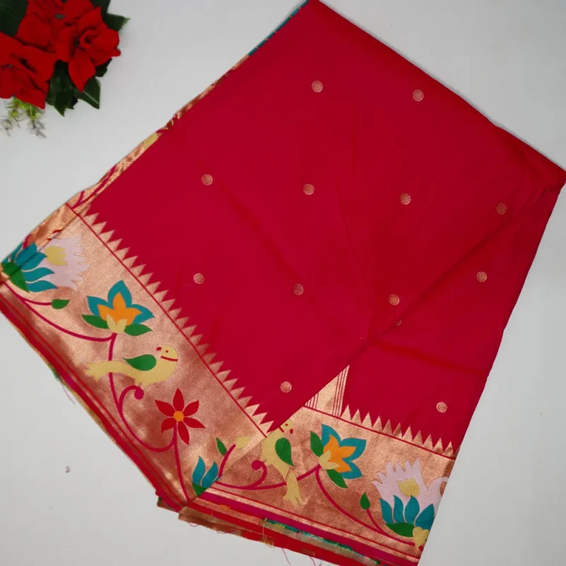 Narayan Pattu With Pythani Border-MB540(530) - Image 4