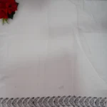 White Special Malai Cotton Sarees-MB531 - Image 3