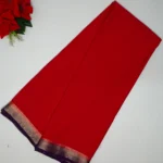 Mysure Crape Georgette Sarees-MB533 - Image 4