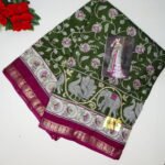 Maheswari Silk With Small Border-MB534 - Image 4