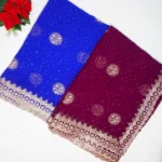 Lauxari Silk With Stone Work Sarees-MB539