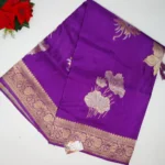 Russain Crape Silk Sarees-MB550 - Image 4