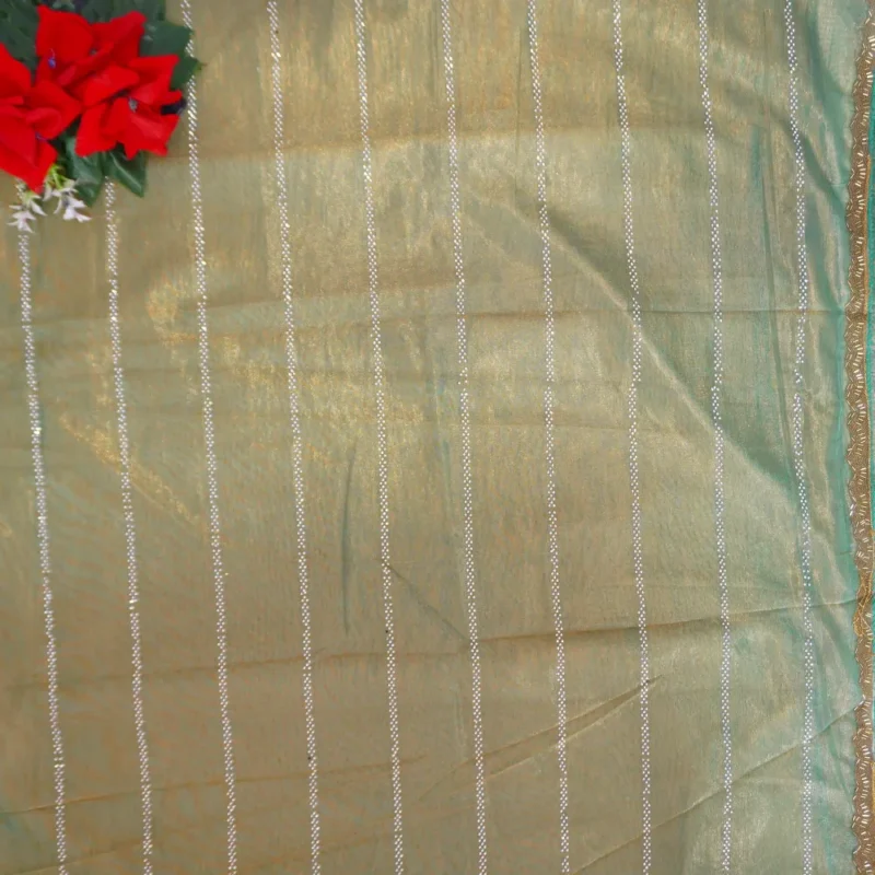 Dual Tone Space Silk Sarees-MB312(553) - Image 2