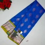 Semi Uppada Small Border Sarees-MB560 - Image 4
